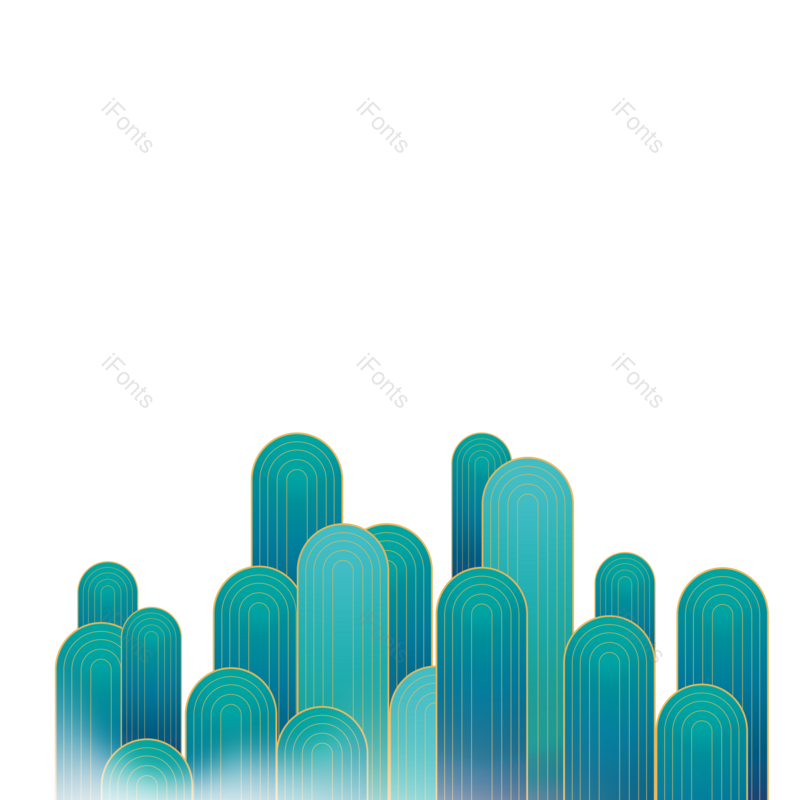 植物素材图片,几何素材元素,几何元素PNG,几何免抠素材